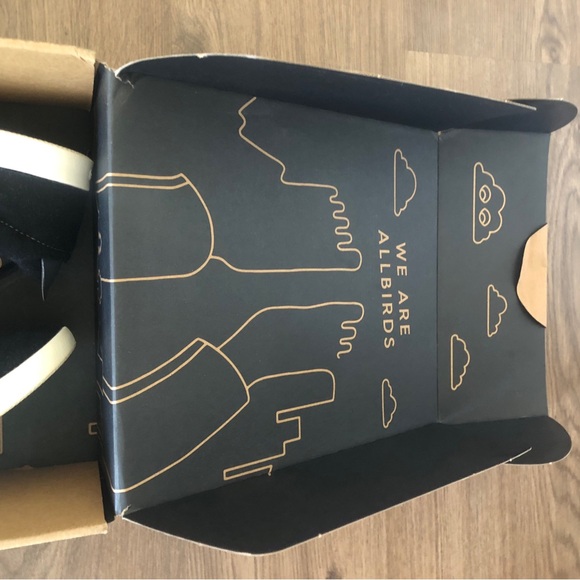 Allbirds Women’s Wool Piper Black Sneakers Soft Wool Walking Shoes Size 9 - Picture 8 of 16